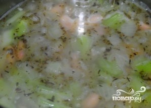 Овощной суп с сельдереем - фото шаг 5