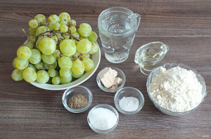 Тосканский пирог с виноградом - фото шаг 1