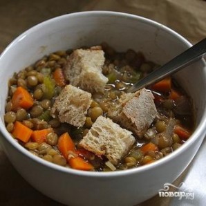 Овощной суп с чечевицей - фото шаг 6