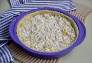 Пирог с сыром и луком-порей - фото шаг 13