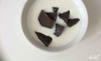 Молочный коктейль с шоколадом - фото шаг 1