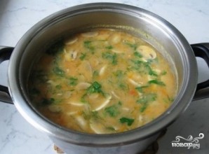 Гороховый суп с томатной пастой - фото шаг 9