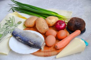 Салат "Радуга" - фото шаг 1