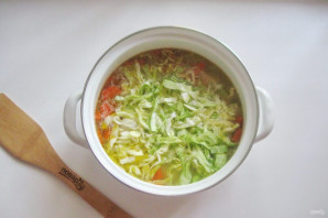Суп с чечевицей и капустой - фото шаг 7