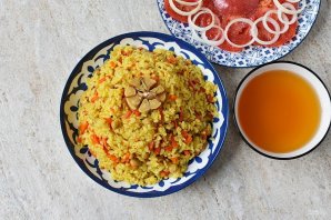 Овощной плов - фото шаг 11