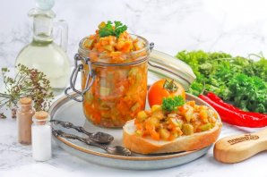 Кабачковая икра на зиму с обжаркой - фото шаг 10