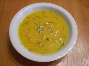 Суп-пюре из тыквы со сливками - фото шаг 9