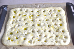 Итальянский хлеб с розмарином в духовке - фото шаг 10