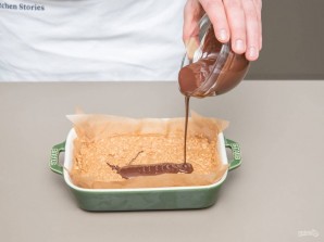Шоколадно-арахисовые батончики - фото шаг 3