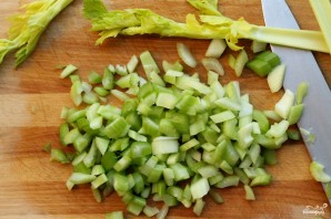 Салат из свежих яблок - фото шаг 3