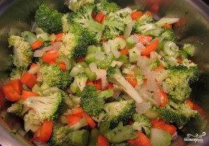 Вегетарианский суп-пюре из брокколи - фото шаг 2