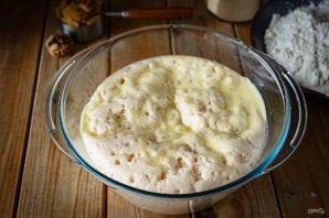 Кулич с орехами - фото шаг 13