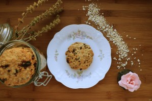 Овсяное печенье с черносливом - фото шаг 10