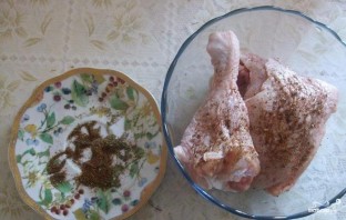 Курица в пиве в духовке - фото шаг 2