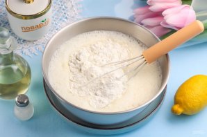 Блинный торт "Роза" - фото шаг 4