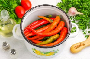 Острый перец маринованный - фото шаг 2