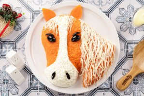 Салат "Лошадь" - фото шаг 9