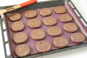 Шоколадное печенье с вареной сгущенкой - фото шаг 6