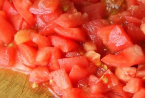 Фарш с перцем и помидорами - фото шаг 4