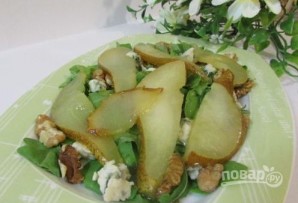 Теплый салат с грушей - фото шаг 6
