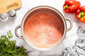 Перец с фасолью на зиму - фото шаг 6