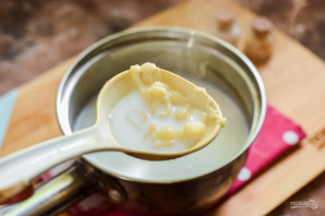 Швейцарский молочный суп с сыром - фото шаг 7