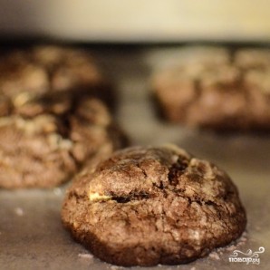 Двойное шоколадное печенье - фото шаг 10