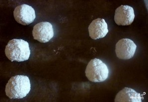 Сырные шарики в духовке - фото шаг 3