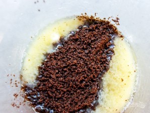 Кофейный чизкейк с шоколадным ганашем - фото шаг 1