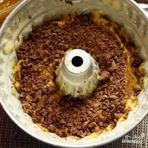 Кекс с бразильским орехом, вареньем и шоколадом - фото шаг 13