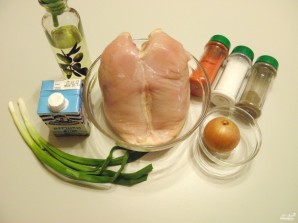 Куриная грудка со сливками - фото шаг 1