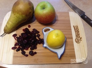 Штрудель с грушей и яблоком - фото шаг 2