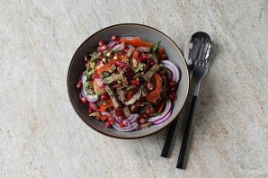 Салат "Тбилиси" с гранатом - фото шаг 15