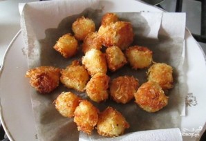 Картофельные шарики на сковороде - фото шаг 4