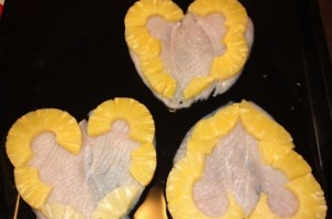 Куриные грудки с ананасом - фото шаг 3
