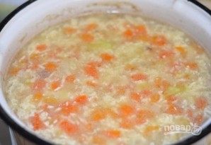 Суп с курицей и плавленым сыром - фото шаг 5