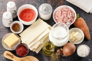 Лазанья, приготовленная в аэрогриле - фото шаг 1