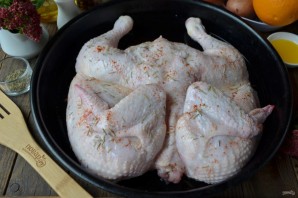 Жареный цыпленок целиком - фото шаг 3
