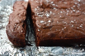 Шоколадные пирожные с солью - фото шаг 5