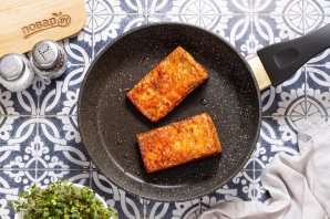 Веганский лосось из тофу - фото шаг 11