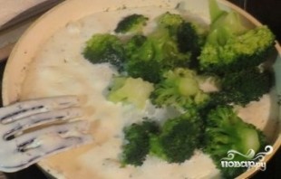 Паста с брокколи в сливочном соусе - фото шаг 4