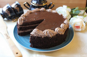 Торт "Шоколадный бархат" - фото шаг 24
