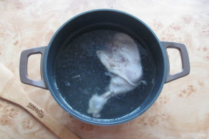 Куриный суп в казане - фото шаг 3