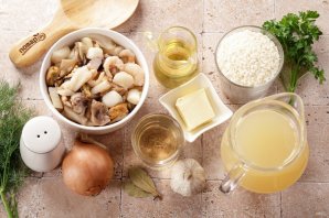 Ризотто с морепродуктами - фото шаг 1
