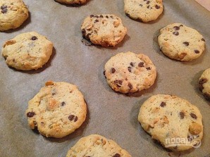 Песочное печенье с фундуком и шоколадом - фото шаг 8