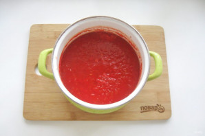 Сок из помидоров через мясорубку - фото шаг 6