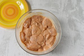 Шашлык из куриной грудки - фото шаг 5