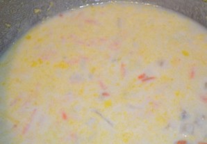 Сырный суп с белыми грибами   - фото шаг 5