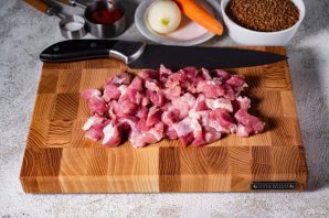 Каша с мясом в горшочке - фото шаг 2