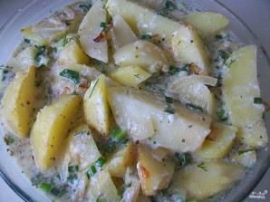 Картошка в духовке со сметаной и сыром - фото шаг 7